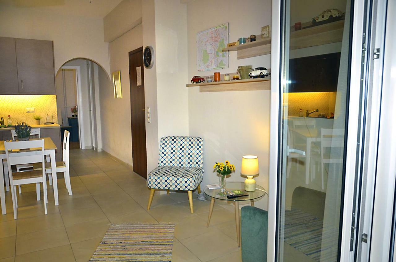 Just 9 Min From Acropolis Apartment Athena Bagian luar foto